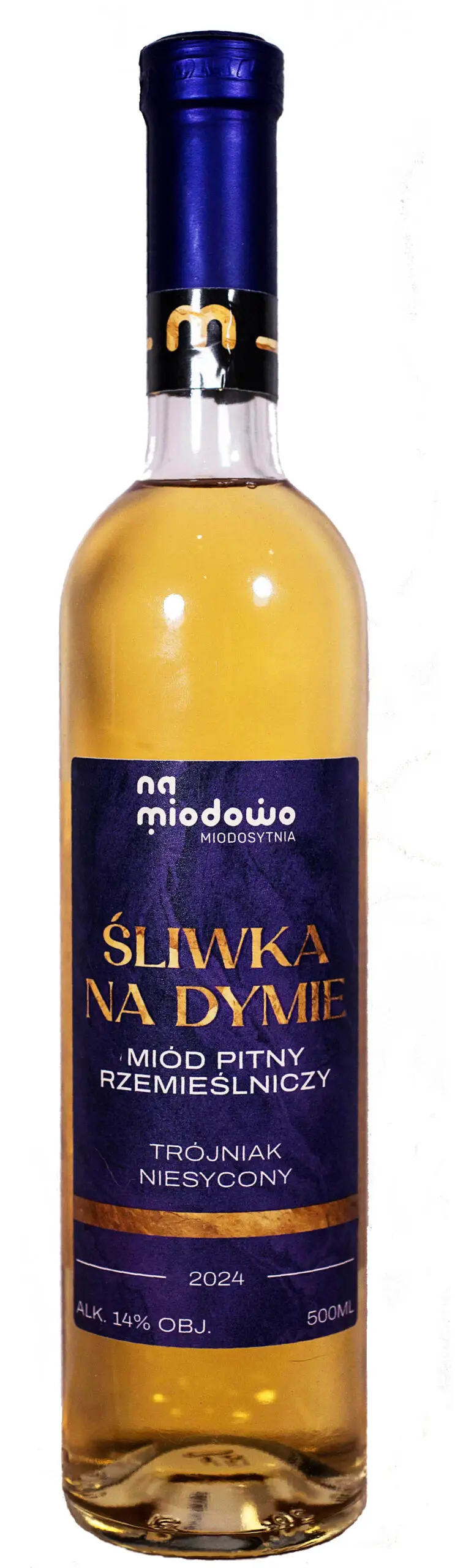 Śliwka na dymie — smoked plum mead
